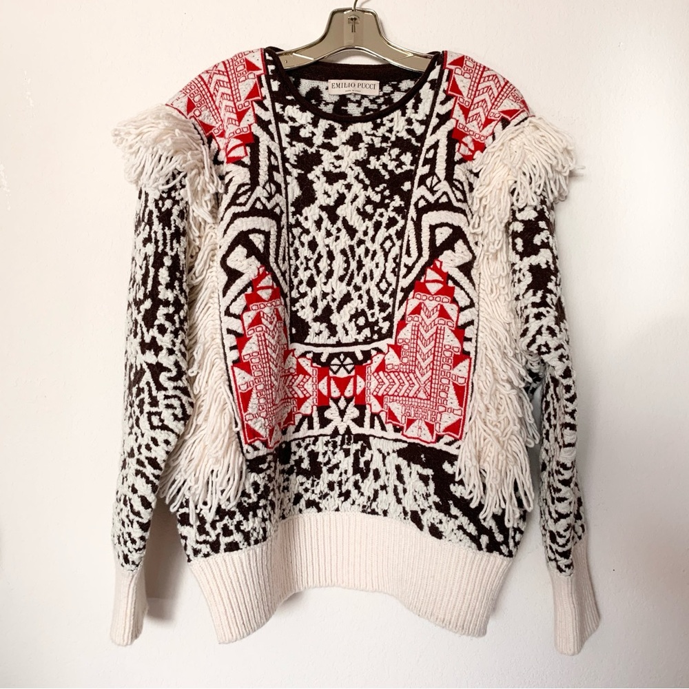 New Emilio pucci thick knit pullover